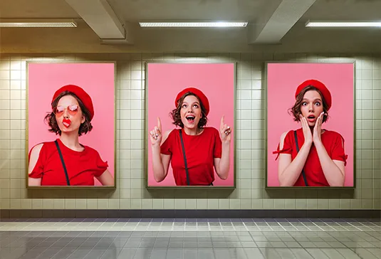 Subway Wall Screen